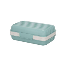 Travel Soap Box with Leakproof Snapfit Lid, Quick Dry Compact Portable Soap Holder for Camping and Gym