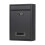 Wall Mounted Locking Mailbox, Weatherproof Iron Build, Large Capacity Secure Mailbox for Home and Office 1