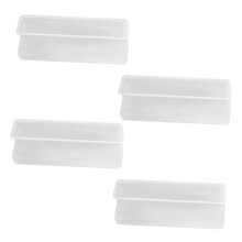 Furniture Leg Protectors Set of 4, Silicone Non Slip Pads for Bed Feet, Floor Scratch Protection
