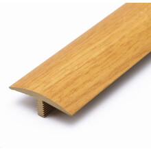 Floor Transition Strip Vintage Wood T Molding, Seamless Carpet to Tile Threshold Trim, Easy DIY Installation