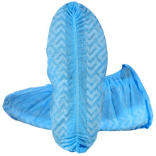 Disposable Shoe Covers 100 Pack Non Slip Water Resistant Boot Covers with Elastic Secure Fit for Home and Work