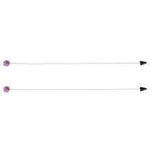 Pack of 2 Double Head Flute Cleaning Brush with Gentle Nylon Bristles for Easy Instrument Care