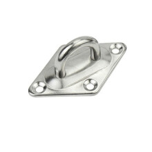 Stainless Steel Ceiling Hook M5M12 Eye Plate Anchor Mount, Heavy Duty Wall Hook for Hammock Chair