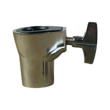 25mm to 22mm Drum Stand Tube Adapter, Precise Fit Metal Reducer Sleeve for Cymbal Stand Replacement