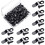 100 Pcs Metal Frame Turn Button with Screws, RustResistant Picture Frame Hardware for Secure Hold 1