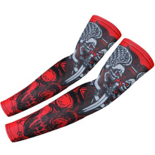 Red Plume Cooling UV Protection Arm Sleeves for Men and Women Cycling Running Outdoor Sports Style G