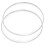 2pcs Transparent Drum Practice Pad Replacement Heads, Durable Clear Design for Consistent Rebound Feel 1