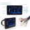 Universal Motorcycle LCD Display Cluster Replaceable Speedometer Multi-Function Instrument for 1,2,4 Cylinder Motorbike 2