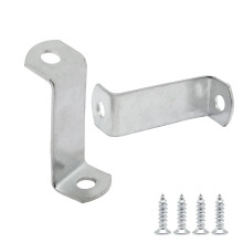 32mm Metal Z Clips for Picture Frame Mounting, Durable Iron Offset Clips with Screws (20pcs)