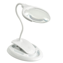 TS-9006 2.25X/5X USB Rechargeable Two-Level Brightness LED Desk Magnifier