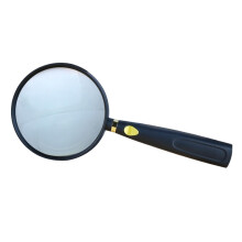 Handheld magnifying glass for children's science education and elderly reading, size: 90mm