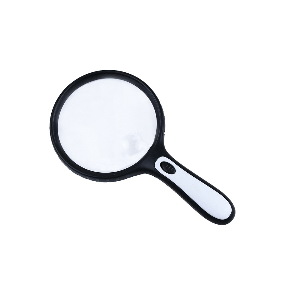 Light Xt-4986E Handheld Magnifying Glass With 10X Acrylic Lens Portable Magnifier