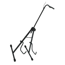 Foldable Cello Stand Adjustable Compact Holder with Stable Support for Home Use Black