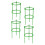 Adjustable Round Wire Plant Support Trellis for Garden Tomato Plants, SpaceSaving Stable Frame 1