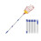 Extendable Fruit Picker Tool with Foldable Detachable Head and Stainless Steel Pole for  Branches 1
