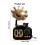 Boîte à musique Gramophone à commande manuelle, ornement-Noir 4
