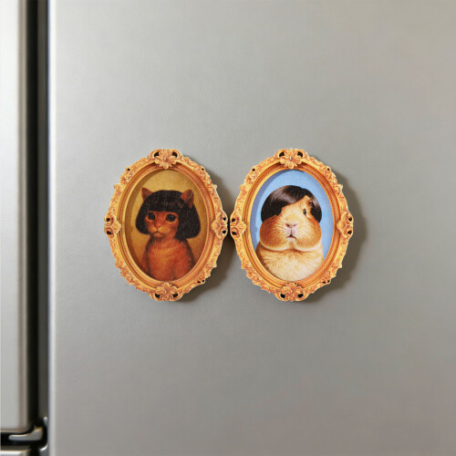Fridge Magnets Refrigerator Magnets Whiteboard-Wigged kitten 2