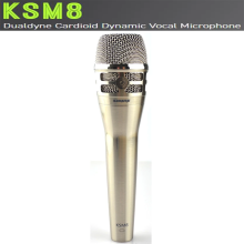 TikTok Live Shure KSM8 Premium-Gesangsmikrofon für Bühnengesang, Kirchenrede