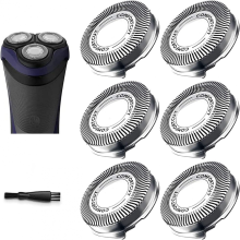 SH30 Ersatzscherköpfe, passend für Philips Rasierer der Serien 3000, 2000, 1000 und S738 Click & Style.