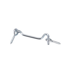 15pcs 2inch Cabin Hook and Eye Latch Set for Gate and Door, Durable Carbon Steel Hook Lock with Screws