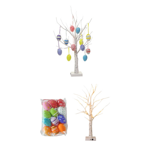 Bright LED Easter Eggs Tree Decoration Children Parties-A 1