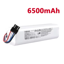 Batería de repuesto STYTJ02ZHM (6500 mAh) 4S2P 14,4 V 12,8 Ah para aspiradora barredora y fregadora