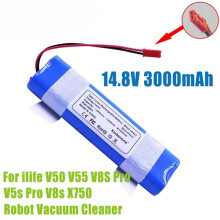 Batería de litio de 14,8 V (3000 mAh) 6800 mAh 12800 mAh para aspiradoras V5, V5s, V50, V3 Plus, V3s