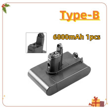 (Type-B 6.8Ah 1pcs)Vacuum cleaner series battery For A type/B type, Li-ion battery 21.6v