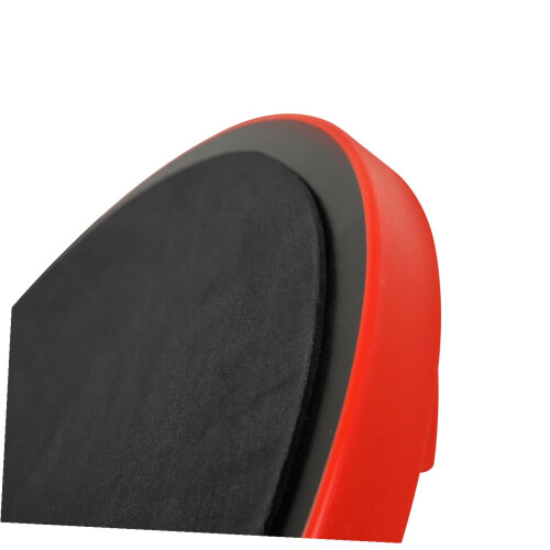 Fiber Drum Practice Pad with Built‑in Metronome, Silent ABS Pad for Drummers Training 1