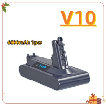 (V10 6.8Ah 1pcs)Vacuum cleaner series battery For A type/B type, Li-ion battery 21.6v