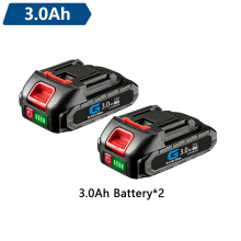 (2 x 3.0Ah)21V 388VF 928VF Battery Pack 3.0Ah 6.0Ah 9.0Ah Li-ion Fast Charging Safety Certified for Electric Drill/Driver Tools