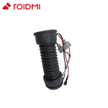 (Negro) Cepillo de suelo con manguera electrificada para aspiradoras inalámbricas de mano RoidF8/ F8