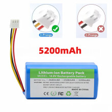 (5200mAh)For C30B E30B Vacuum Cleaner Battery 14.4V Multi Capacity 5200mAh 3500mAh 2600mAh Li-ion  Pack