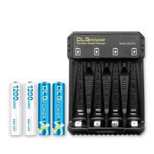 (AAA 4PC and charger)1.5V Lithium Battery Rechargeable battery with charger for Camera Electric toy Remote control Game controller