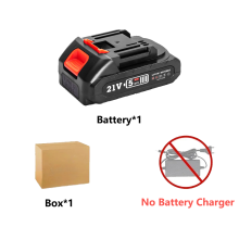 (1 battery)21V 10000mAh Large Capacity Rechargeable Lithium Ion Battery for 18V 21V Electric Power Tool Battery