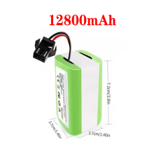 Batería de repuesto (12800 mAh) para 990 1090 Tesvor X500 N79 N79S DN622 11 11S RoboVac 30 14.4V 128