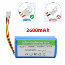 (2600 mAh) Batería para aspiradora C30B E30B de 14,4 V, multicapacidad: 5200 mAh, 3500 mAh, 2600 mAh