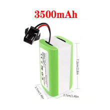 (3500mAh)Replacement Battery for 990 1090 Tesvor X500 N79 N79S DN622 11 11S RoboVac 30 14.4V 12800mAh