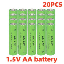 (20 pilas AA de 1,5 V) Batería AA de 1,5 V y 3000 mAh, adecuada para mandos a distancia, ratones, or
