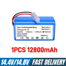 (1PCS 12800mAh)6800mAh 14.4V Rechargeable Battery ，for G1 MJSTG1 Vacuum Cleaner High Performance Replacement Parts