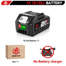 (1 Batería) Batería de litio recargable de 15000 mAh BL1850 BL1840 para llave inglesa eléctrica inal
