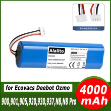Batería de 14,4 V y 12800 mAh (4000 mAh) para 900, 901, 905, 920, 930, 937, DG36, 3G, DJ35 DN55/520