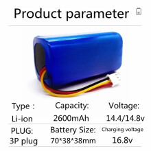 (3500mAh)14.4V 2600mAh /3500mAh/2800mAh Li-ion Battery for C30B E30B Vacuum Cleaner, High Quality Cell Replacement Part