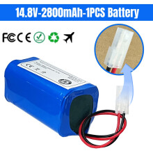 Batería 4S1P RS-RT900866 CMICR18650F5 (14,8 V-2800 mAh) de 14,4 V-14,8 V y 2800 mAh para aspiradora