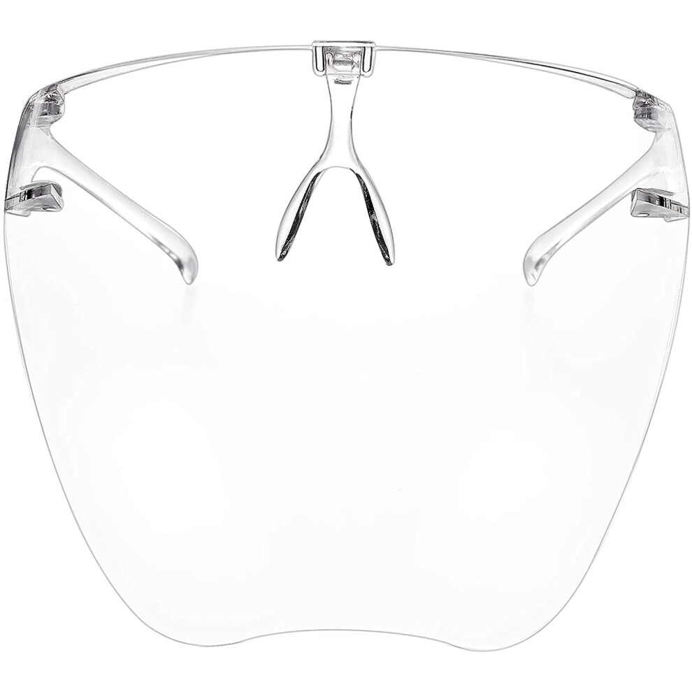 Face Shield Glasses Anti Fog Full Cover Visor With Uv400 And Blue Light Filter Protective Eyewear Clear 9771547061694