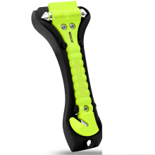 Car Emergency Escape Tool for Hyundai Santa Fe Sport 2013‑2018, 2‑in‑1 Window Breaker and Seatbelt Cutter, Green