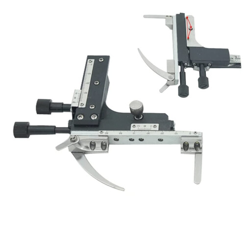Microscope Accessories Kit with Biological Microscope Stage Ruler for Precision Measurement and Smooth Slide Positioning