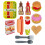 Set di giocattoli Fast Food da 26 pezzi per un gioco creativo 10
