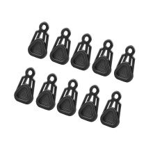 10pcs Heavy Duty Tent Clamp and Lightweight Tarp Clips for Camping Hiking Shelter Secure Grip