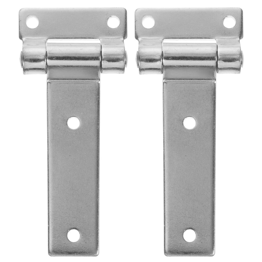 Heavy Duty Door Hinge Set 2 Pcs Galvanized Steel Build With Smooth Damping Motion For Outdoor Use 9771547064022